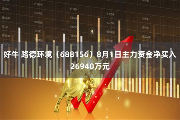 好牛 路德环境（688156）8月1日主力资金净买入26940万元